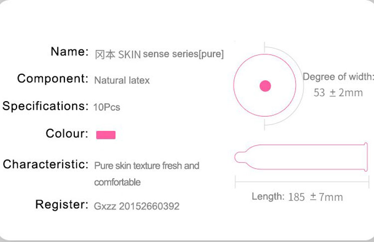 Okamoto Skinless Skin Purity 10 cái siêu mỏng Nhật siêu an toàn