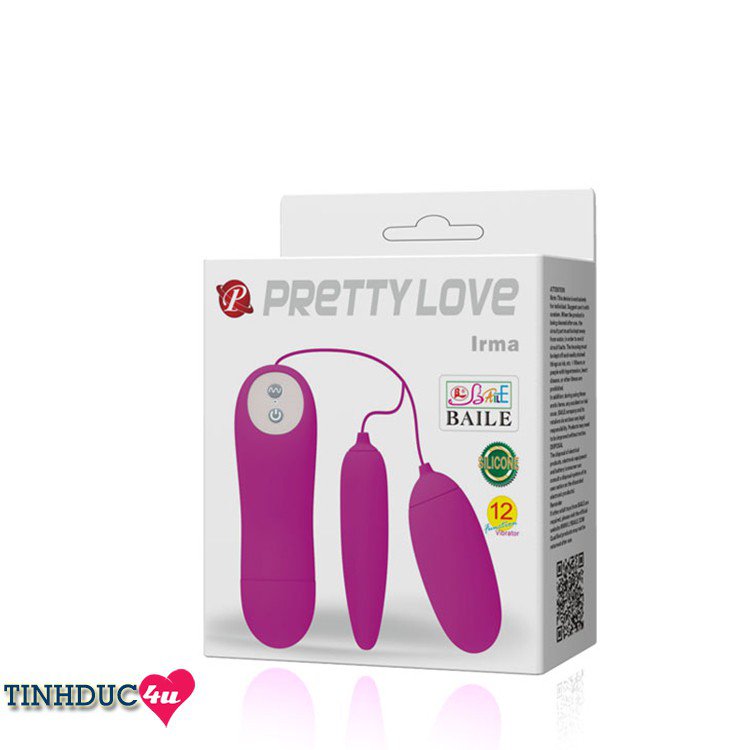  Thông tin Pretty Love Irma hai đầu silicone mềm mịn rung cực mạnh tốt nhất