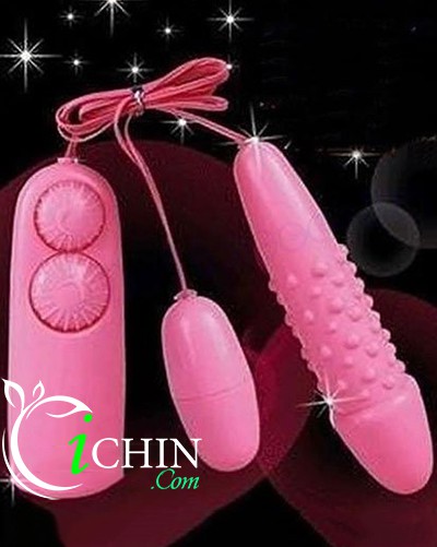 Fashion Vibrating máy rung 2 đầu điều khiển riêng biệt mạnh mẽ