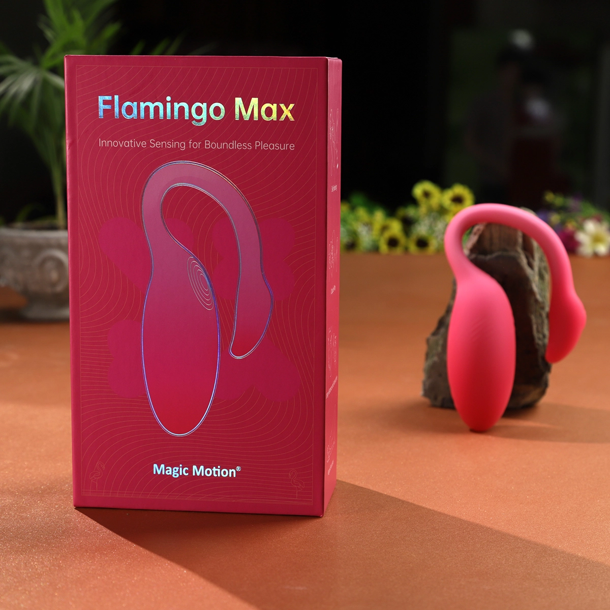 Trứng rung Flamingo Max điều khiển App thông minh cao cấp