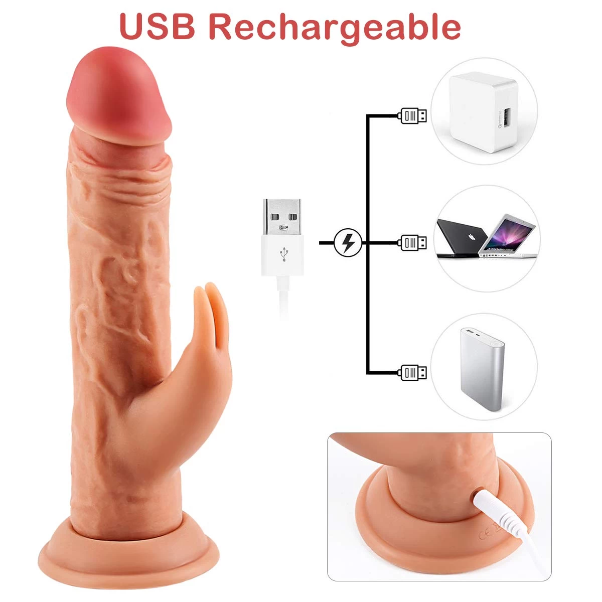 Loving World Knight rung xoay điều khiển từ xa 10 chế độ mạnh