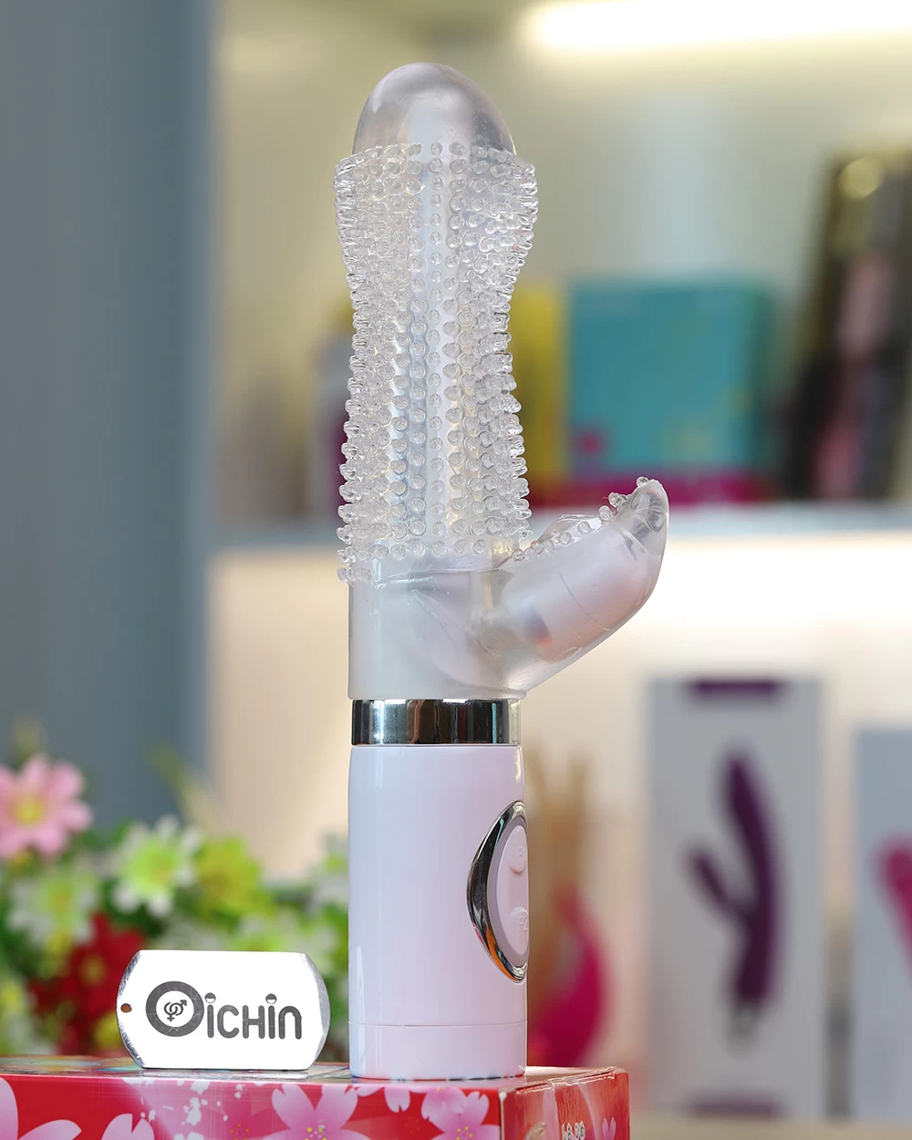 ODIN Shio-Hime Máy Rung Xoay Đa Năng Gai Mềm Kích Thích Âm Đạo