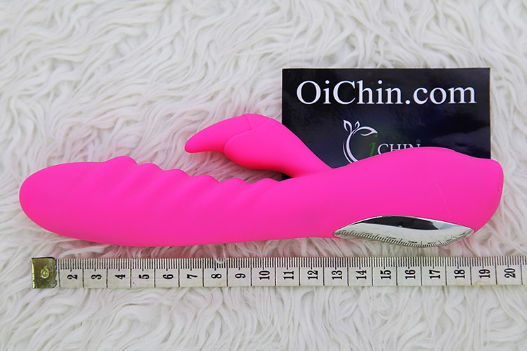 Man Nuo Alicia cây rung phát nhiệt rung êm sạc USB silicone cao cấp