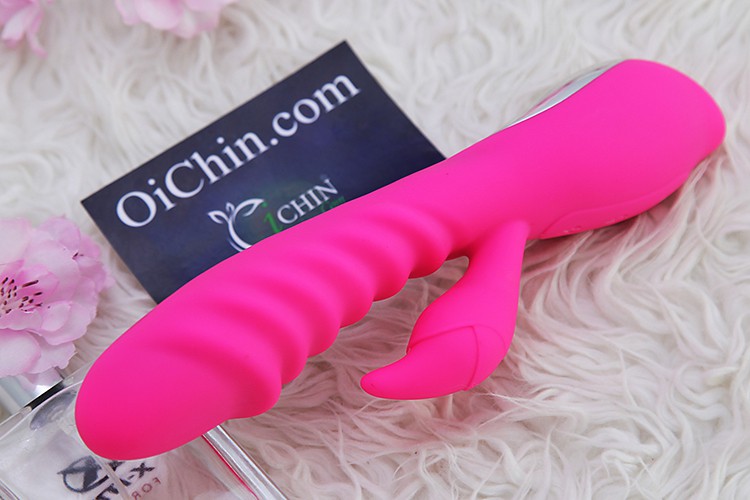 Man Nuo Alicia cây rung phát nhiệt rung êm sạc USB silicone cao cấp