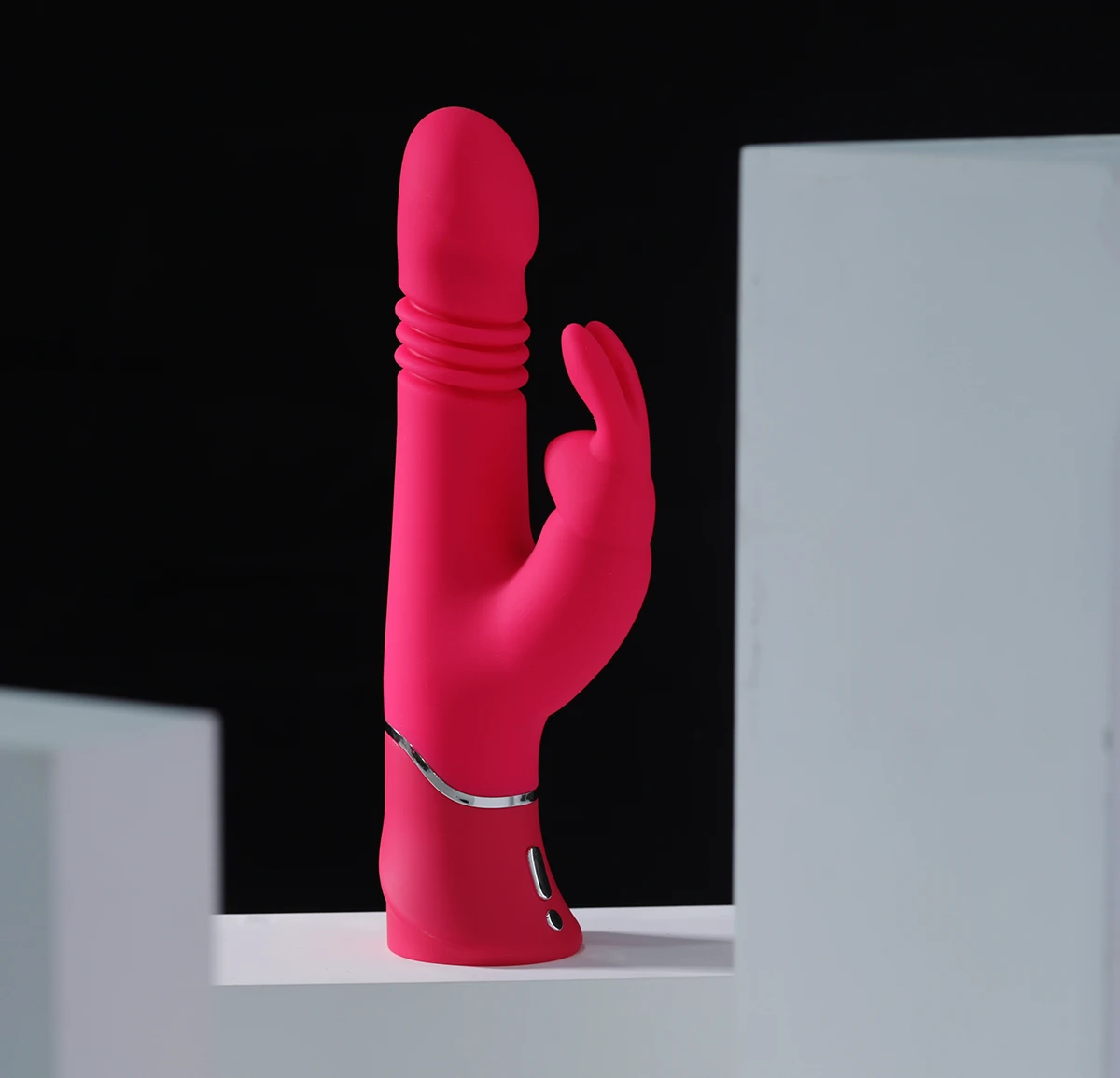 Máy Rung Thụt Happy Rabbit Silicone Cao Cấp Đầy Mạnh Mẽ