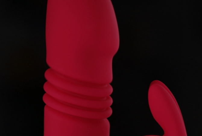 Máy Rung Thụt Happy Rabbit Silicone Cao Cấp Đầy Mạnh Mẽ