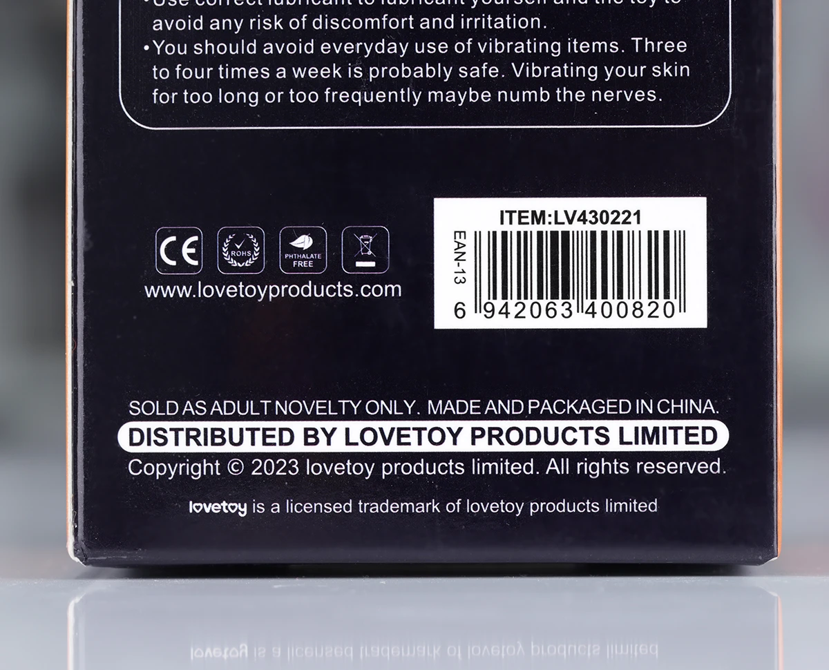 Lovetoy Softee 9 inch Gân Guốc Đa Chế Độ Rung Hút Hồn