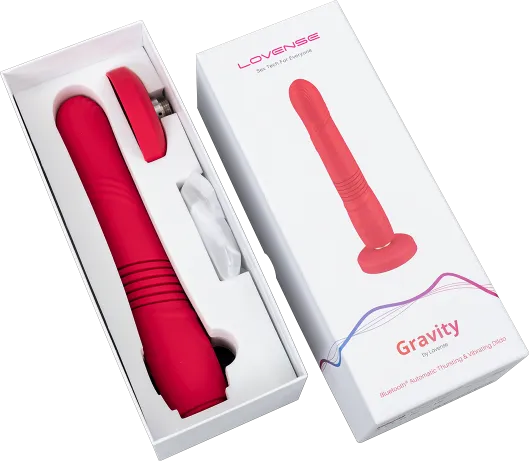 Lovense Gravity dương vật giả rung thụt App điều khiển hiện đại Lovense Gravity dương vật giả rung thụt App điều khiển hiện đại