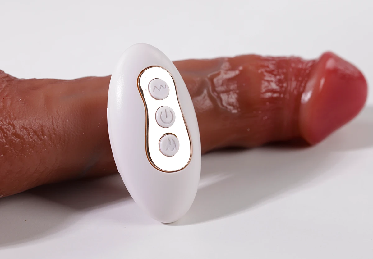  Review Dương vật giả đa năng Manmiao W18 rung thụt toả nhiệt kèm remote cao cấp