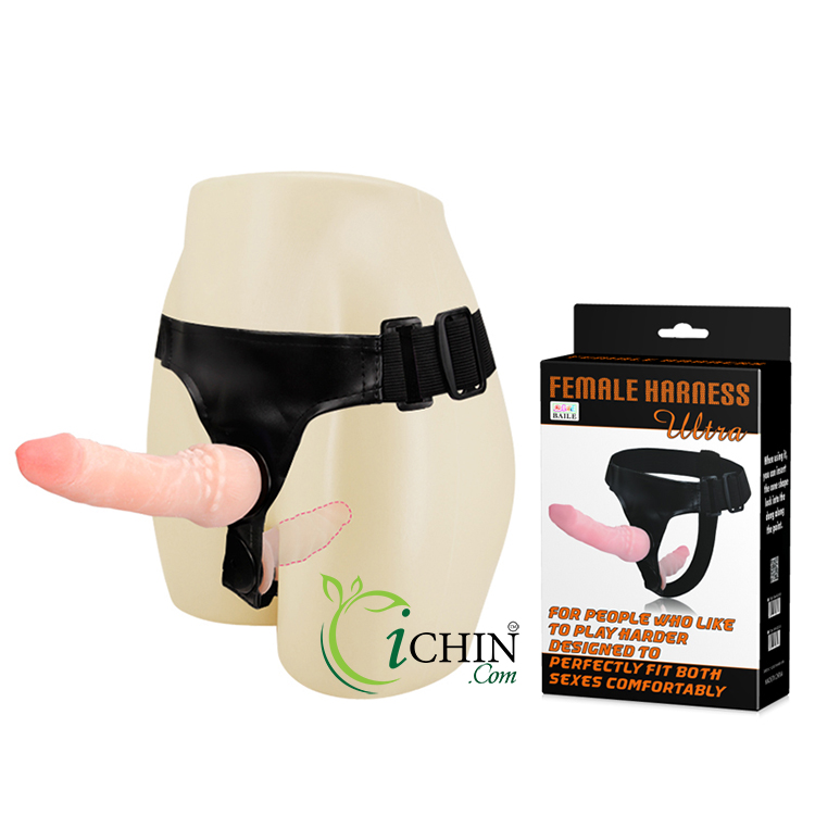 Cung cấp FEMALE HARNESS Ultra hai đầu kích thích cực sướng cho Les hàng mới về