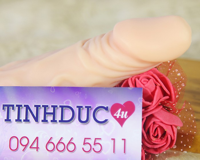 Lovetoy Realfeel 8 Inch Rung Mạnh Mẽ Silicone Mềm Mịn Hàng Chính Hãng