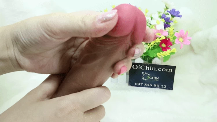 Dương vật giả SEXTOYS chuẩn châu Á gắn tường kích thích
