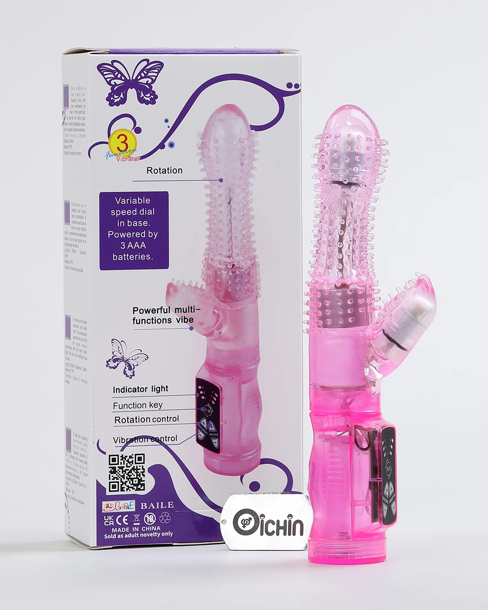 Lybaile Tease gai mềm 6 chế độ rung kích thích cực mạnh