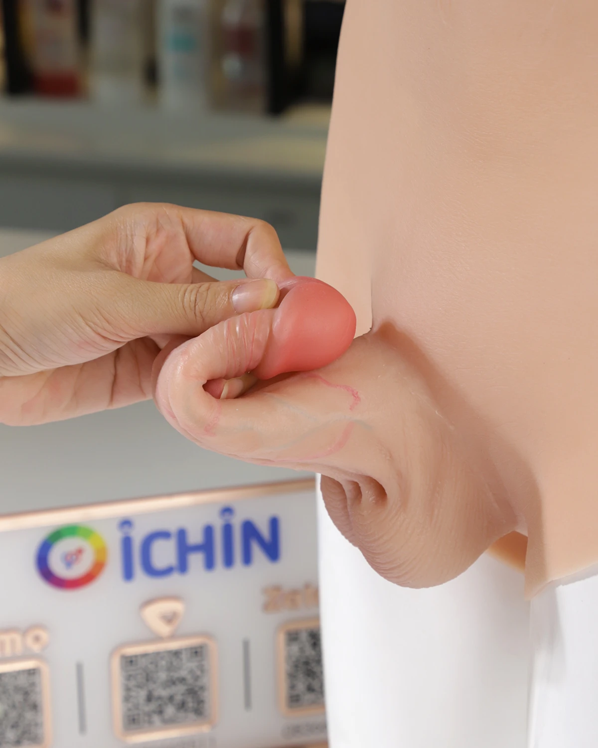 Quần Silicone Gắn Dương Vật Giả Jiuai Mềm Mại Kích Thích