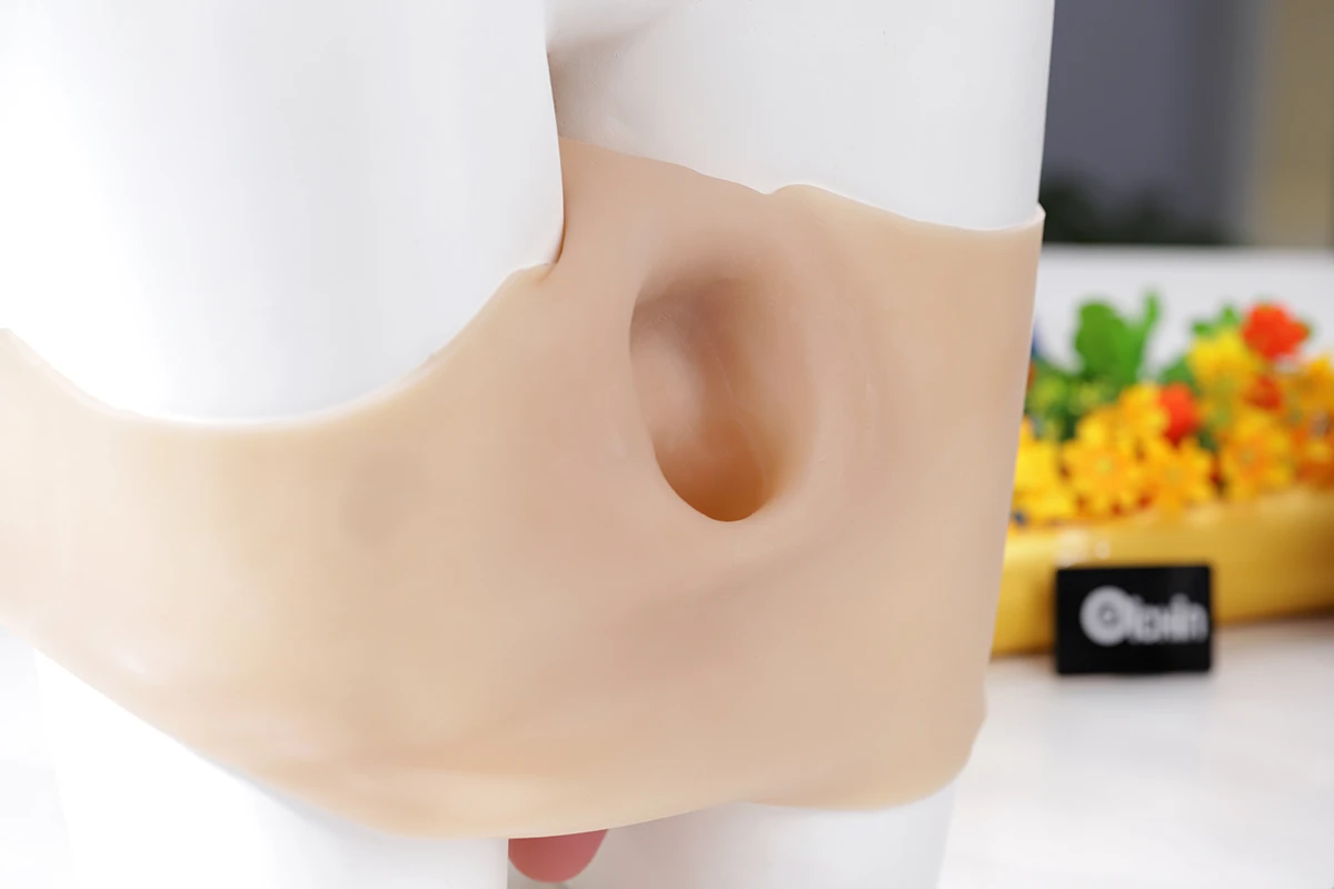 Sỉ Dương vật giả cho nam rỗng ruột thiết kế liền quần silicone tốt nhất