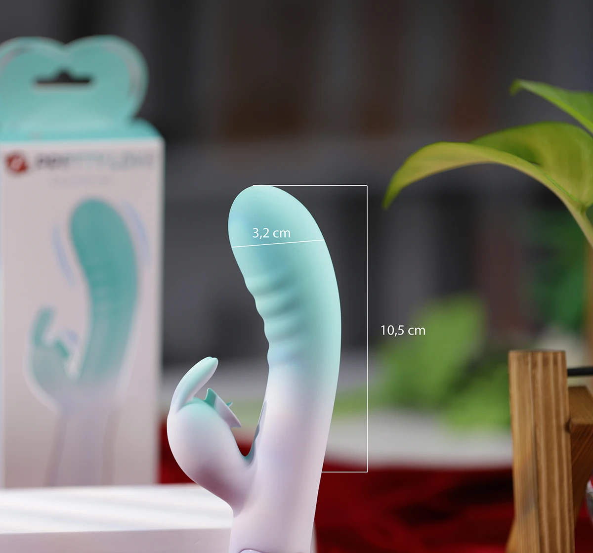  Giá sỉ Pretty Love Cerberus máy massage tai thỏ 30 chế độ kích thích kép hàng xách tay