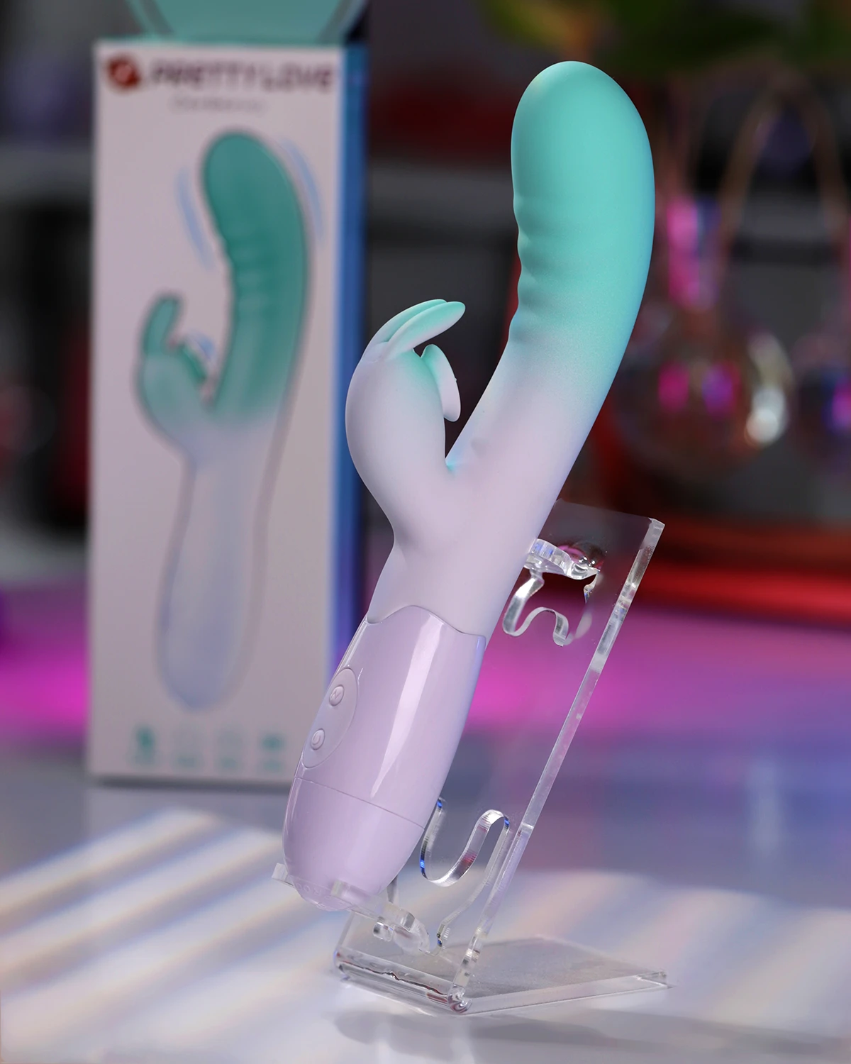  Giá sỉ Pretty Love Cerberus máy massage tai thỏ 30 chế độ kích thích kép hàng xách tay