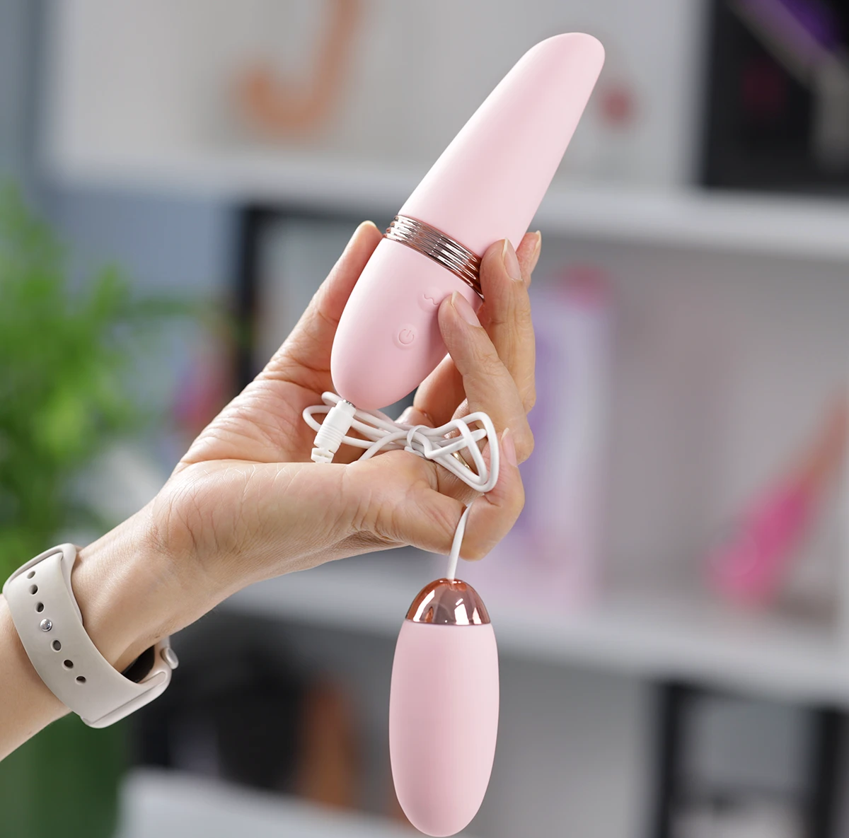 Manmiao Sweetheart 4 in 1 – Máy Massage Rung Liếm Xoay Thổi Hot