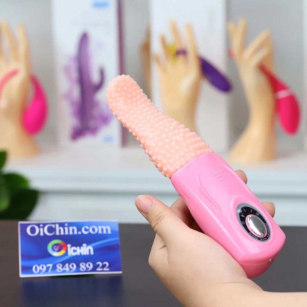  Review Lưỡi giả 3 tần số rung massage âm vật loại tốt