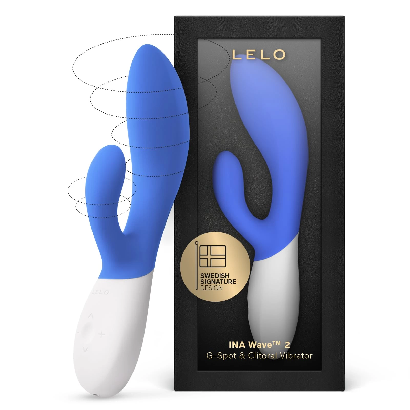  Mua Lelo Ina Wave 2 máy rung hai đầu kết hợp kích thích massage cho nữ hàng mới về