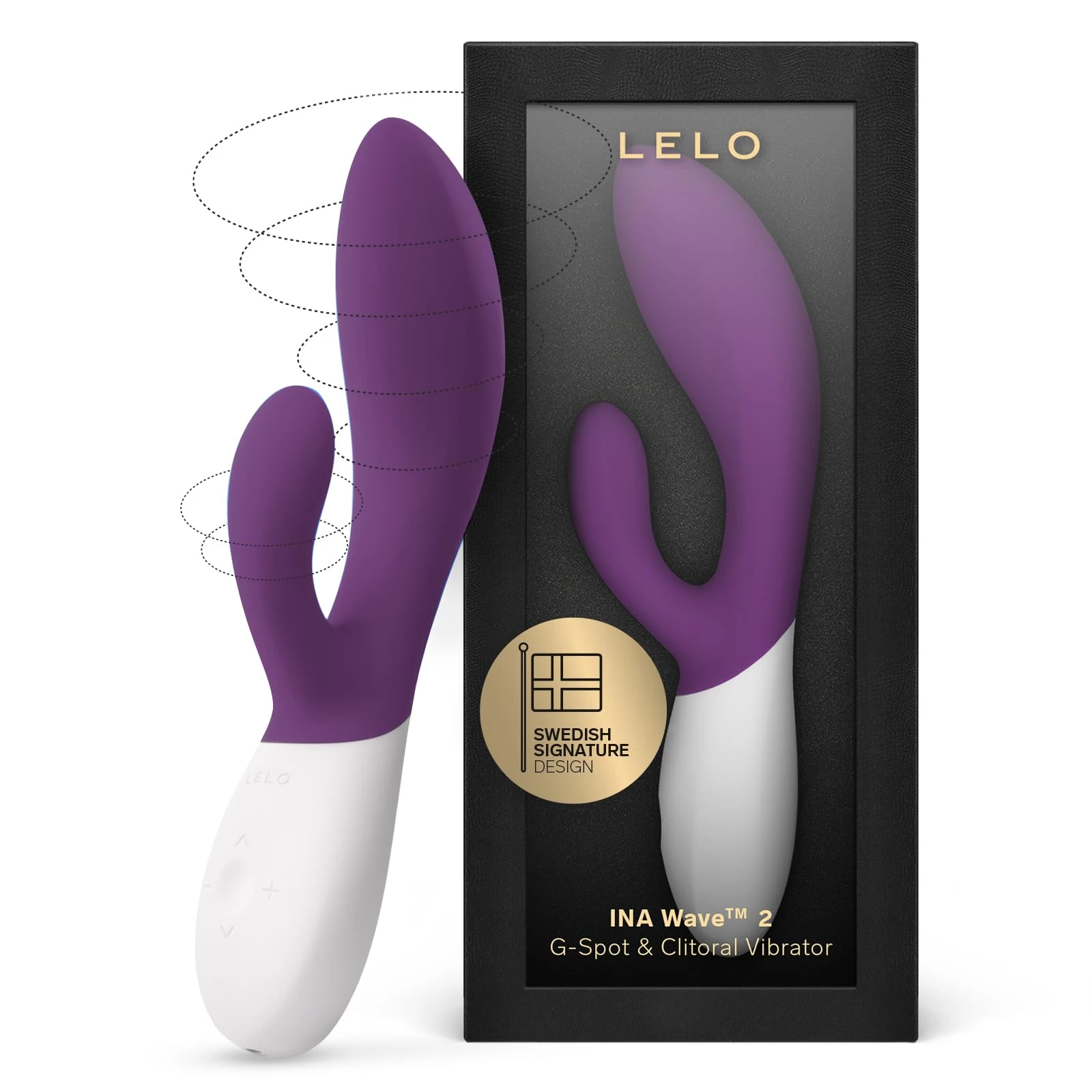  Mua Lelo Ina Wave 2 máy rung hai đầu kết hợp kích thích massage cho nữ hàng mới về