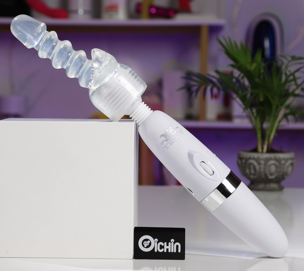 Máy massage Luoge King Kong rung mạnh nhiều chế độ pin sạc tiện lợi