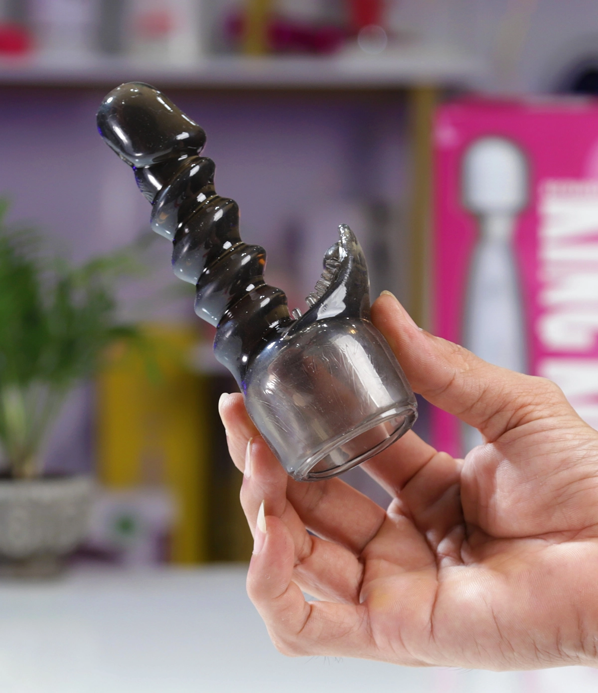 Máy massage Luoge King Kong rung mạnh nhiều chế độ pin sạc tiện lợi
