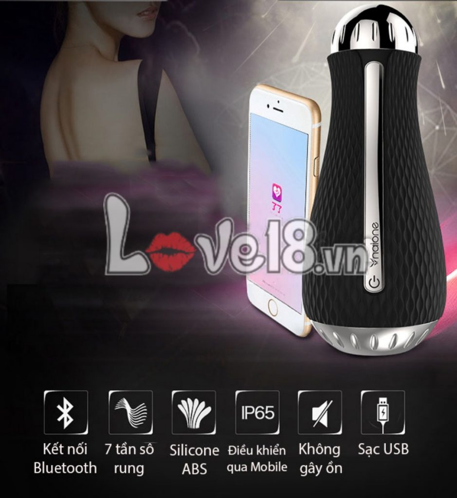 Cốc thủ dâm 3D Bluetooth cao cấp Nalone Jack mạnh mẽ sướng