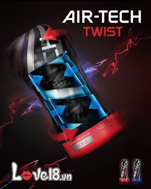 Cốc thủ dâm Tenga Airtech Twist Nhật Bản cao cấp độc đáo sảng khoái