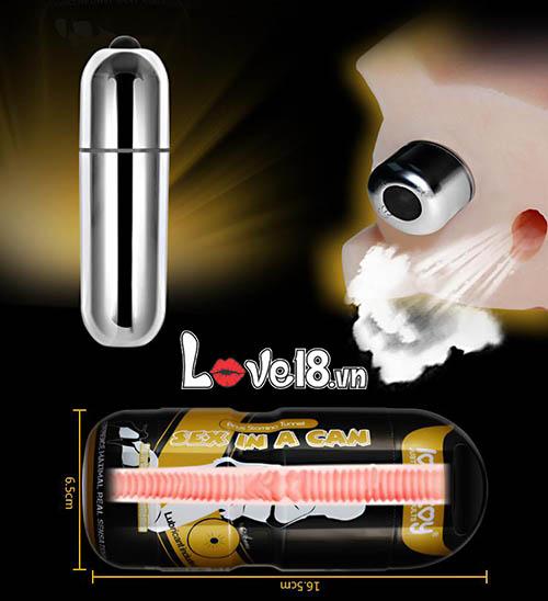 Cốc thủ dâm lỗ hậu môn Lovetoy rung mạnh, cực sướng