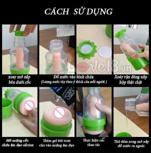 Cốc Thủ Dâm Water Việt Nam Hút Hấp Dẫn Kích Thích Cảm Giác