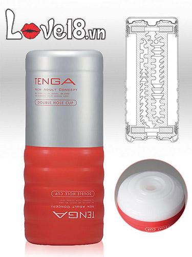 Cốc thủ dâm 2 đầu Tenga Double Hole Nhật Bản cao cấp giá tốt Cốc thủ dâm 2 đầu Tenga Double Hole Nhật Bản cao cấp giá tốt