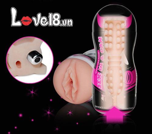 Cốc thủ dâm âm đạo Lovetoy rung mạnh kích thích cực mê