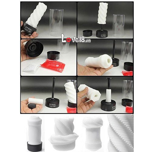 Cốc thủ dâm Tenga 3D silicon Nhật Bản siêu bền, cảm giác thật