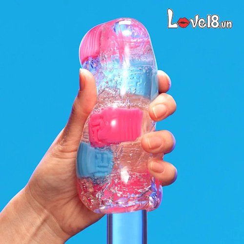 Cốc thủ dâm nam Tenga Bobble Crazy Cubes cao cấp siêu thực tế