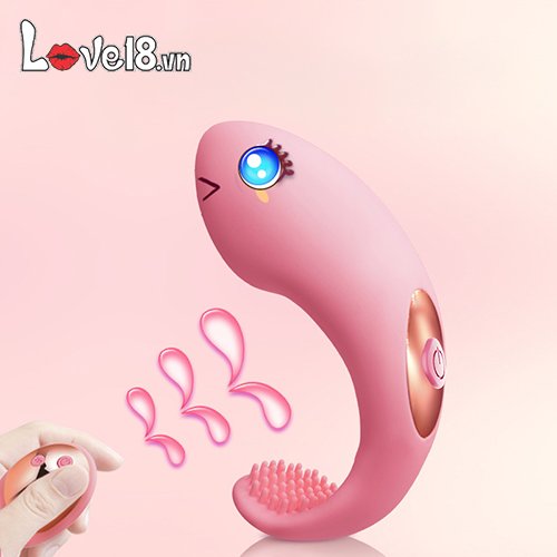 Trứng rung Dolphin kích thích điểm G âm vật sảng khoái dễ dùng