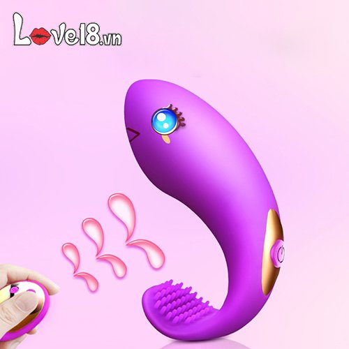 Trứng rung Dolphin kích thích điểm G âm vật sảng khoái dễ dùng