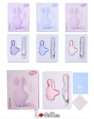 Cung cấp Trứng rung tình yêu đeo ngón tay hình đầu thỏ Jupin chính hãng