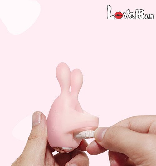 Cung cấp Trứng rung tình yêu đeo ngón tay hình đầu thỏ Jupin chính hãng