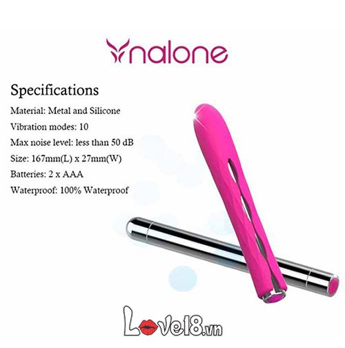 Thanh rung Nalone Cici silicon đa tần hợp kim chính hãng