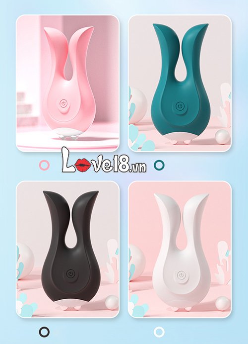  Đánh giá Máy rung massage âm vật và âm đạo hình tai thỏ Lilo giá rẻ