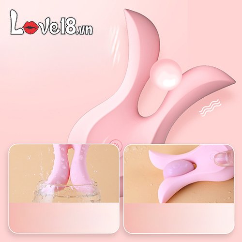  Đánh giá Máy rung massage âm vật và âm đạo hình tai thỏ Lilo giá rẻ