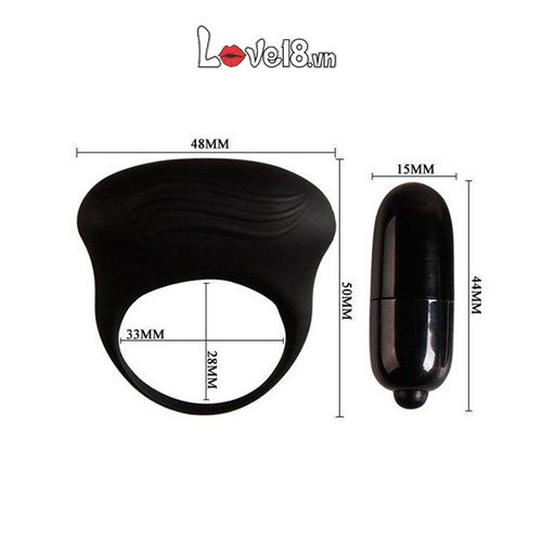 Vòng rung Prettylove Bertram siêu kích thích, mát xa thăng hoa