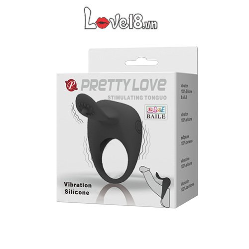 Vòng rung liếm đa năng Pretty Love kích thích cực đỉnh mềm mại