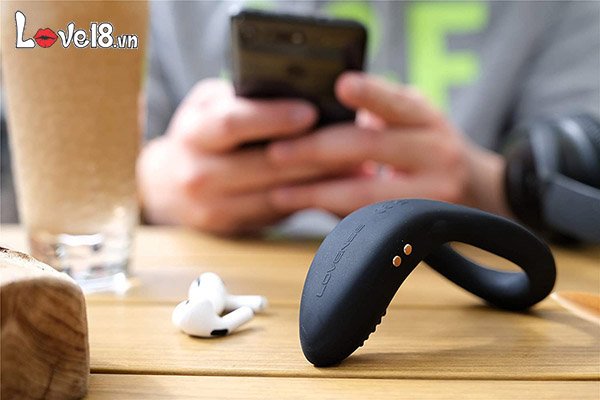 Vòng rung Lovense Diamo siêu bền điều khiển qua app, kích thích mạnh