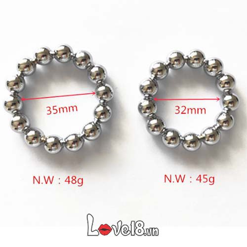 Vòng bi inox hỗ trợ kéo dài thời gian, chống xuất tinh sớm hiệu quả