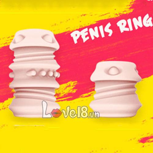 Bộ đôn khúc silicon gân gai cao cấp cho quý ông mạnh mẽ
