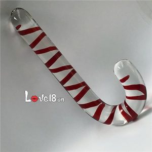 Que thủy tinh kích thích hậu môn hình cây thông Noel kích thích