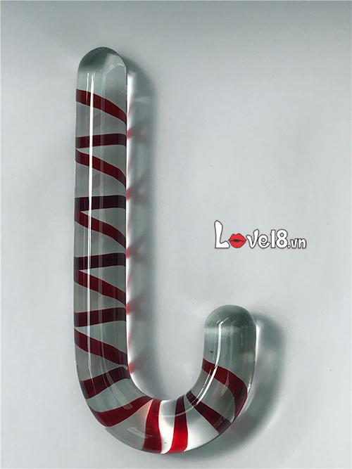 Que thủy tinh kích thích hậu môn hình cây thông Noel kích thích