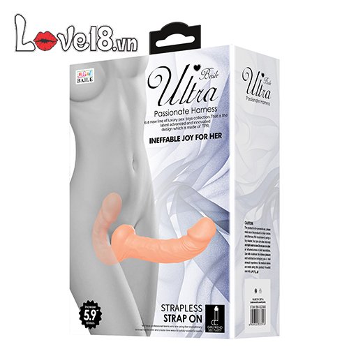  Phân phối Dương vật giả 2 đầu cho Les Strapless Strap-on Baile cao cấp